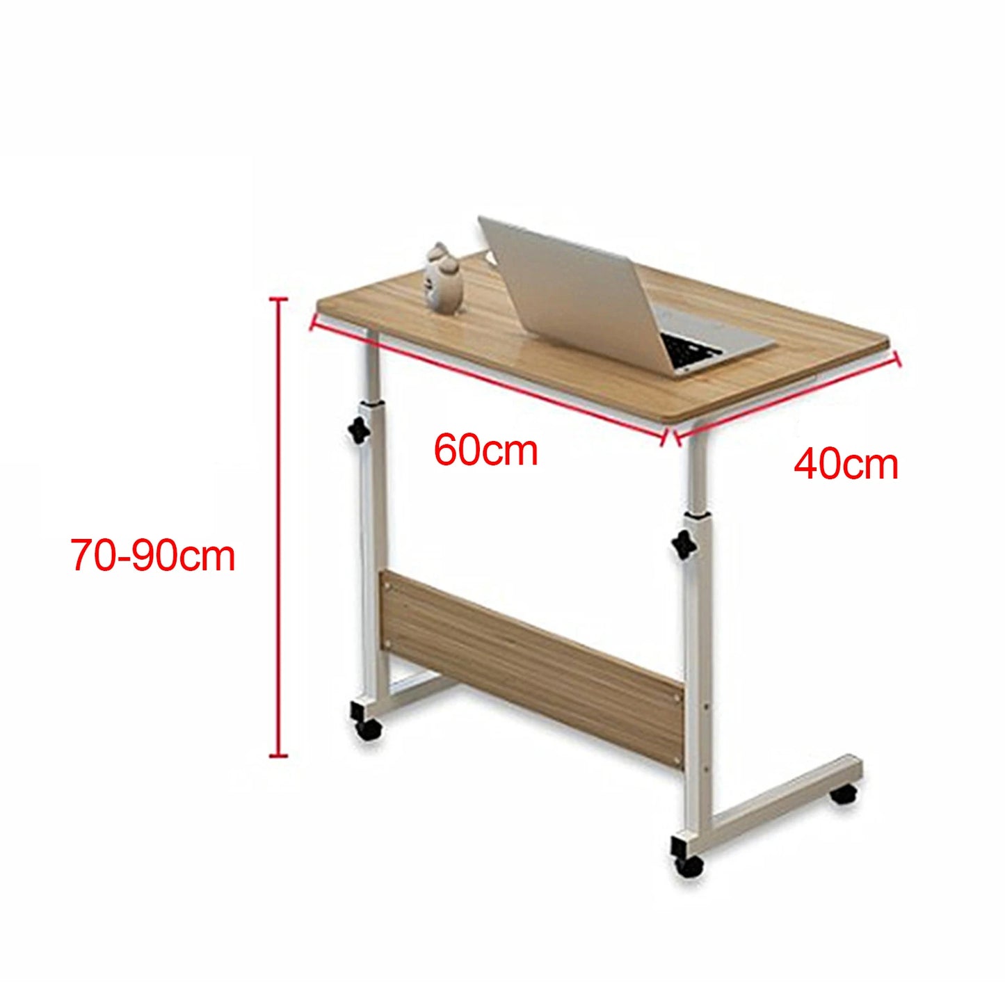 Bureau Mobile et Réglable - Idéal pour le Travail et les Loisirs